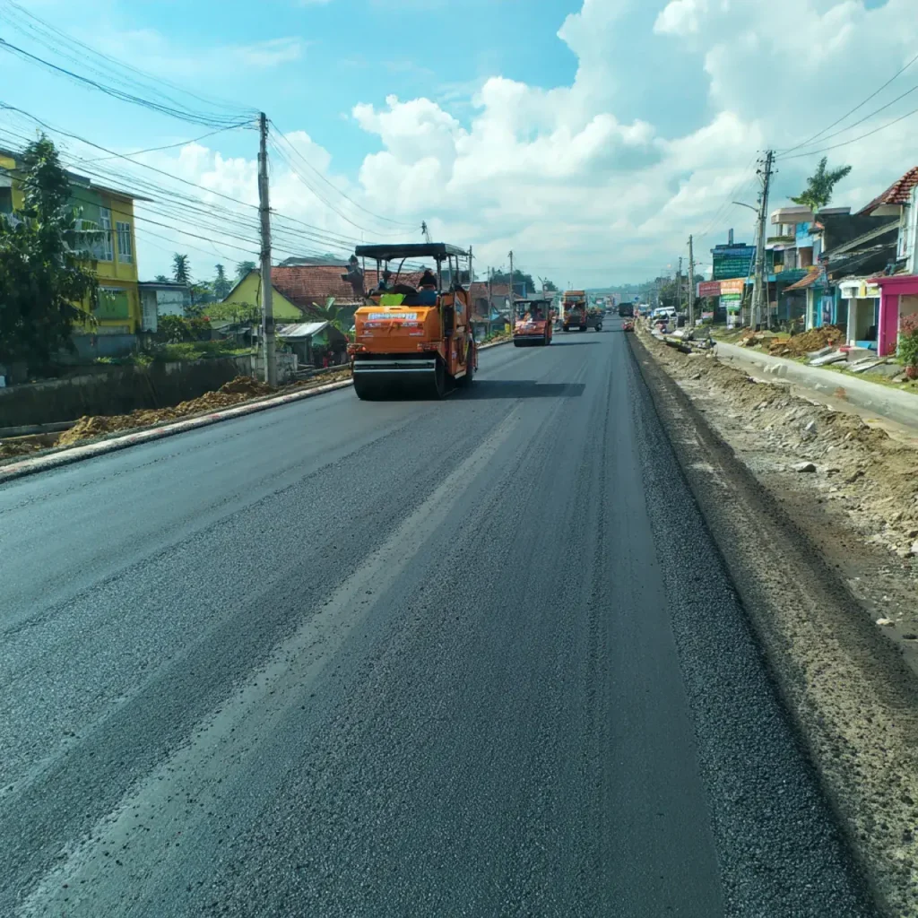 Aspal Hotmix Pancoran Mas