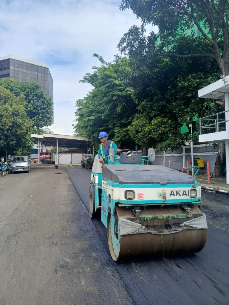 Biaya Pengaspalan Pancoran Mas