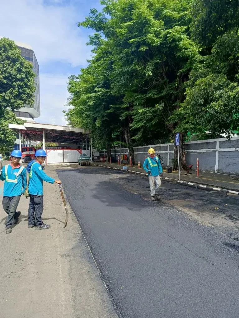 Biaya Pengaspalan Pancoran Mas